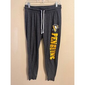 Bottom Drawers Pittsburgh Penguins Womens Sleepwear Pajama Pants Medium NHL